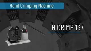 TECHMAFLEX - CRIMPING MACHINE - H CRIMP 137 Hydro pneumatic
