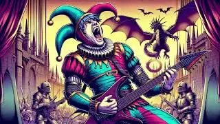 Crypto Eclectic - Crypto Knights (Of Jesters and Dragons) - Old Timey Male Vocal Rock Song (AI)