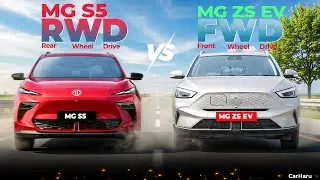 RWD VS FWD (MG S5 VS ZS EV) || Various Test Cases in Real Life!