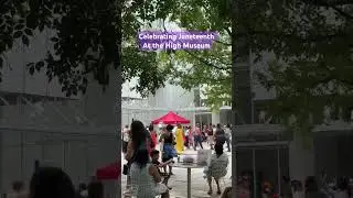 Happy Juneteenth! I loved all that the museum did for the community. #atlanta #museum #juneteenth