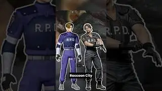 Почему у Леона и Кевина разная форма RPD? #residentevil #re #gaming #re9 #capcom