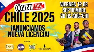 En vivo desde CHILE: ANUNCIAMOS NUEVA LICENCIA