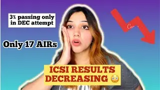 ICSI purposely FAILING students? 😳 Dec 2022 CS results so low | CS results decreasng | Neha Patel