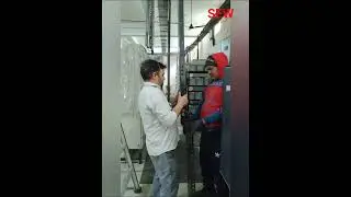 Industrial GI cable tray fitting/Power panel work#industrialelectrician #electrician #electrcal