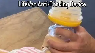 The LifeVac device and how it works. Be ready for a choking emergency with the LifeVac.
