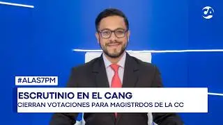 ALas7PM | Cierran votaciones en el CANG para elegir magistrados de la CC