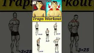 Trap (Coller)exercises at home without equipment| #fitness #motivation #shoulder #trapsexercises