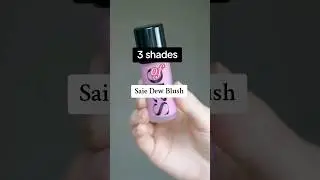 Saie Dew Blush in the shades Baby, Rosy & Peachy