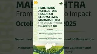 MSFDA hosted a workshop in collaboration with Department of Agriculture, Govt of Maharashtra & MCAER