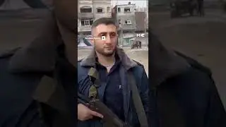 Palestinian police patrol Gaza despite the ongoing war
