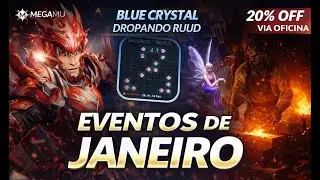 EVENTO DO MES + COMBINAÇÕES DE BLUE CRYSTAL NO MEGAMU 2026