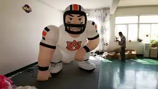2.5m High Inflatable Player For Football Game