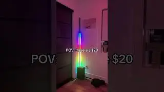 Brighten Your Space with Cool Corner Lights #rgb