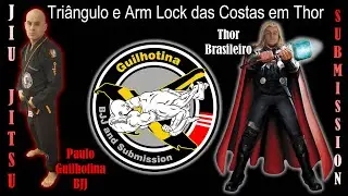 Brazilian Jiu Jitsu & Submission - Tri&acirc;ngulo e Arm Lock das Costas