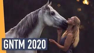 GNTM 2020 - Das Pferde- und Nacktshooting | WIEBKE HAAS