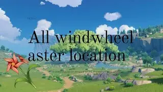 Windwheel aster all location l Genshin Impact
