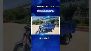 Aoling motor guta diesel tricycle multifunction motocarro triporteur