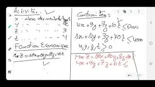Recherche opérationnelle Modélisation part2 (prof: El Kettani Moummou) martil