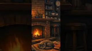 Cozy Winter Jazz with Cat Ambience 🐱☕  Relaxing Coffee Shop Music to Work & Study #jazzambience