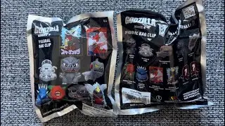 Godzilla Series 6 Figural Bag Clips Blind Opening