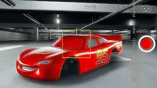 Я нашла Молнию Маккуина без колёс на подземной парковке!!! (Pixar Cars)
