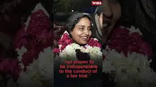 Gulfisha Fatima walked out of Tihar Jail
