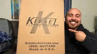 Unboxing My First Kiesel Guitar!