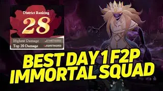 Zeee Best Day 1 F2P Novik Ravaged Realm Immortal Teams!!!【AFK Journey】