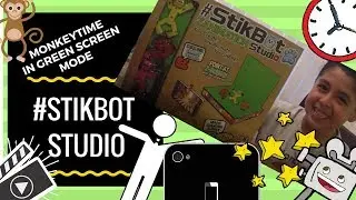 STIKBOT Green Screen Studio Unboxing and Reality  Play Review MonkeyTIme Industries