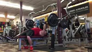 Double Bodyweight Bench Press x3