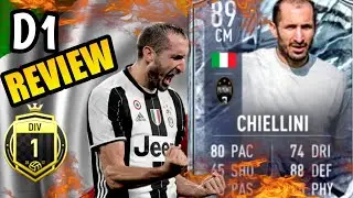 FIFA 21 CHIELLINI FUT FREEZE PLAYER REVIEW TESTED IN DIVISION 1