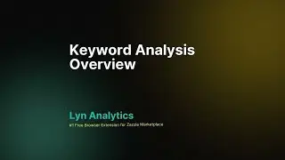 Zazzle Keywords Analytics : Overview | Lyn Analytics For Zazzle Browser Extension |  Zazzle Tutorial