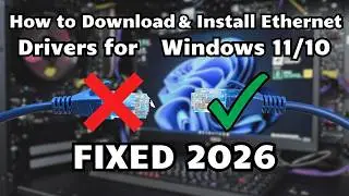How to Download & Install Ethernet Drivers on Windows 11/10 (Fix No Internet 2026)