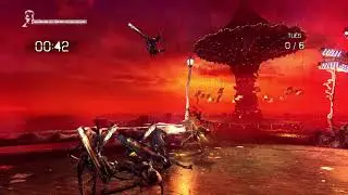 Young Dante kills some demons