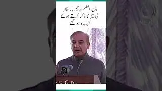 PM Shehbaz Rahim Yar Khan ki bachi ka zikar kartay huye abdida ho gaye |#shorts