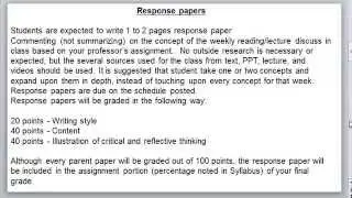 Professor Shwiff's Advice on Writing History Papers