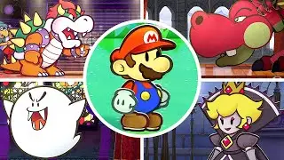 Paper Mario: The Thousand-Year Door Remake - All Bosses & Ending