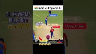 #tilakvarma first ball six 😱😱 #realcricket24 #viral #cricket #video #rohitsharma #gaming