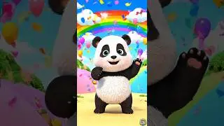 Magic Color Song for Kids 🎨 | Color Changing Panda | Fun Learning Colors for Toddlers #shorts