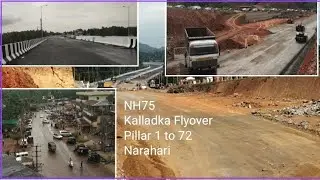 NH75 Kalladka Flyover Pillar1 to 72 Narahari