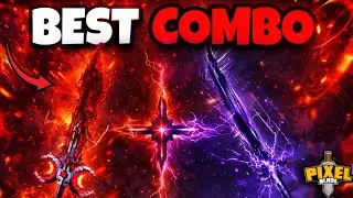 BEST COMBO IN PIXEL BLADE! #roblox