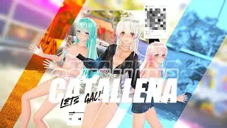 【MMD/4K】Backstreet Gals【Yowane Haku/Hatsune Miku/Megurine Luka】【Catallena】
