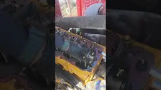 Calibraci&oacute;n de motor C9 #trabajo #calibraciondepunterias #caterpillas #motor #motorC9 