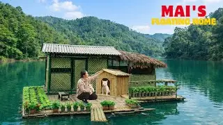 Building a Dog Shelter on My Floating Bamboo Home