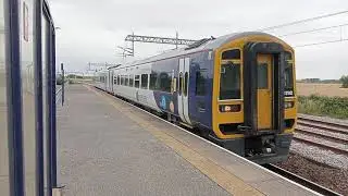 NORTHERN.158792 ARRIVING INTO ULLESKELF STATION.22 7 22.NEIL HAYTON RAILWAY MEMORIES.