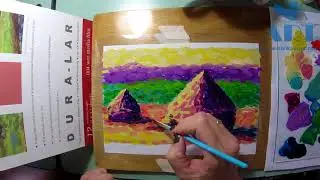 Grafix DEMO 2 Dura Lar Wet Media Film by Artist NIKI KOEPPL