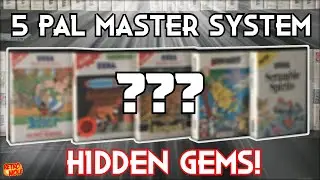 5 PAL Exclusive Sega Master System Hidden Gems! | RetroWolf88