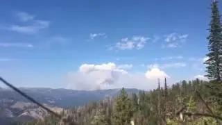 Pioneer Fire time-lapse