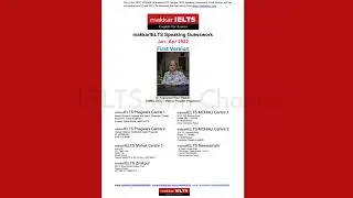 Latest Ielts speaking cue cards 2022 | Jan to apr new cue cards 2022 | Makkar pdf ielts with Channi