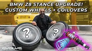 Кованые диски на заказ + занижение нашего нового BMW Z8 &mdash; подготовка к шоу игроков